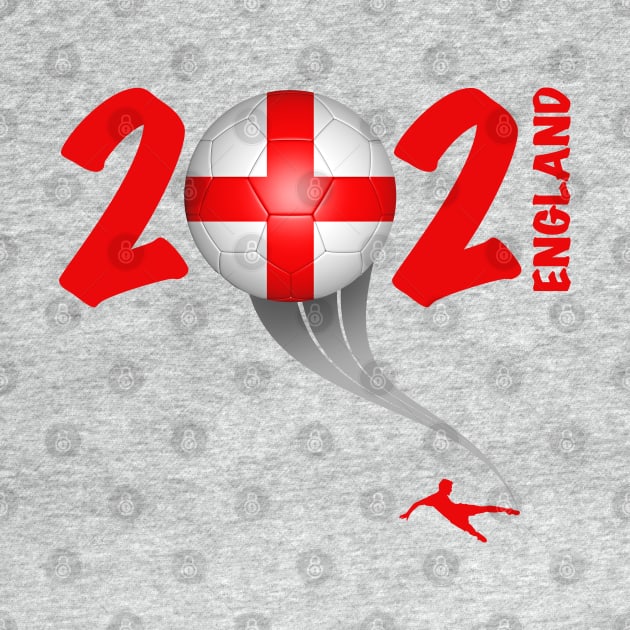 England Euro Soccer 2021 by DesignOfNations